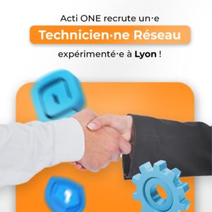 Offre d'emploi technicien réseau à Lyon.