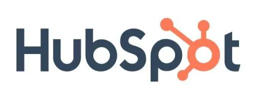 Logo de HubSpot coloré.