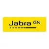 Logo de Jabra GN sur fond jaune.